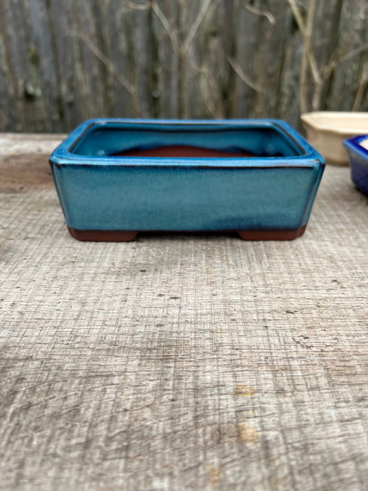 Medium Bonsai Pot Blue